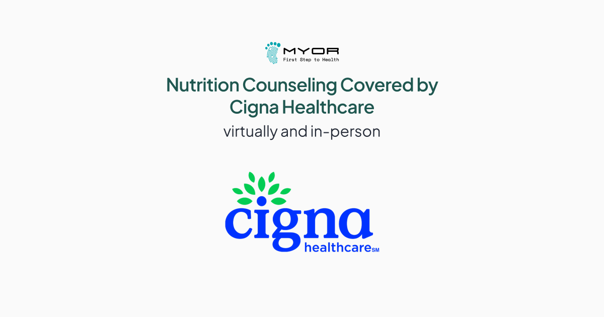 Nutrition Counseling Covered by Cigna Healthcare